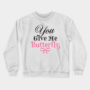 Butterfly Crewneck Sweatshirt